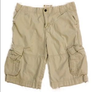 Tucker + Tate, khaki boys shorts!